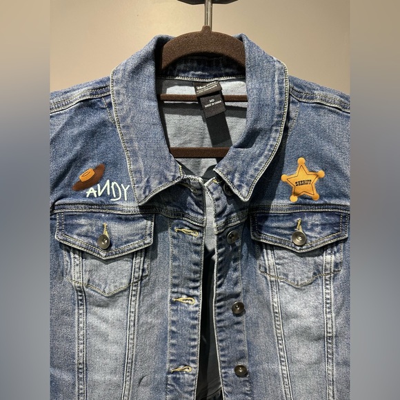 Disney Toy Story Woody Jean jacket vest - Picture 3 of 5